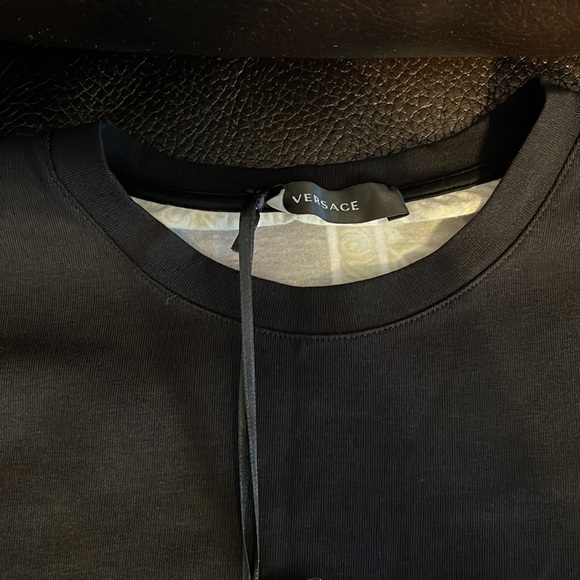 SALE!! Versace mens baroque barocco logo monogram tee NWT - Picture 6 of 8